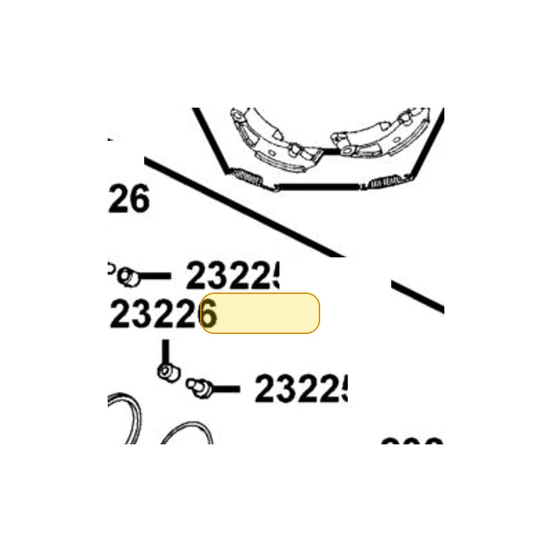 23226-KKE5-E00 ROLLER GUIDE — diagram cutout