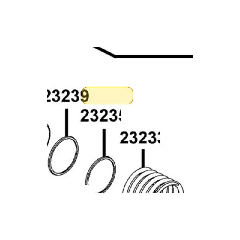 23239-KKE5-E00 WASHER 65*81*1.0 — diagram cutout