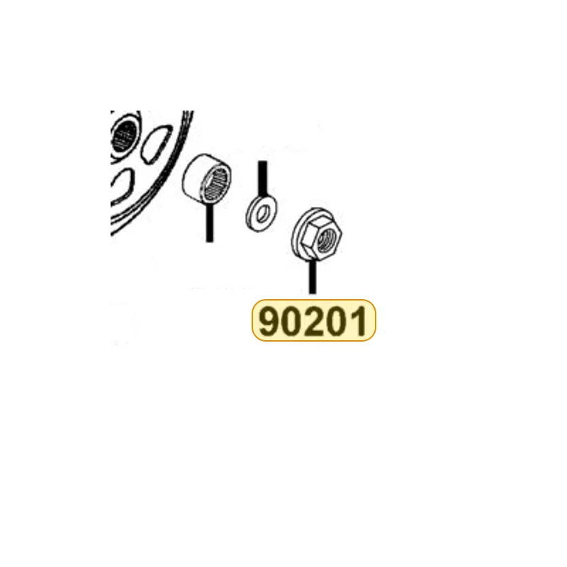 90201-KKE5-E00 NUT FLANGE 16MM — diagram cutout