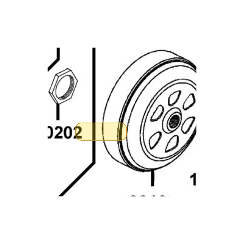 90202-LBA2-E00 NUT SPECIAL 40MM — diagram cutout