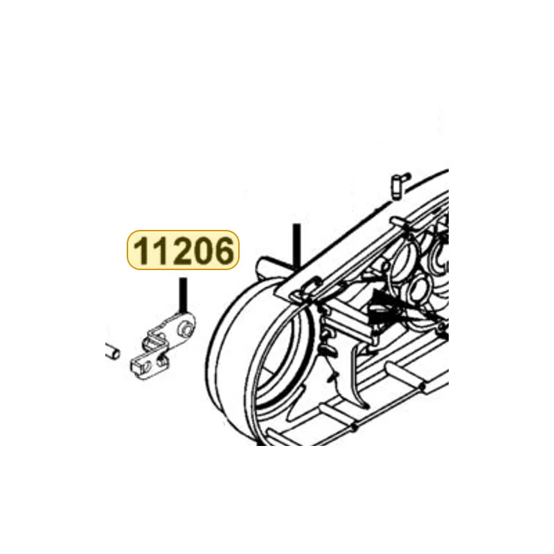 11206-KKE5-E00 STAY A RR FENDER — diagram cutout