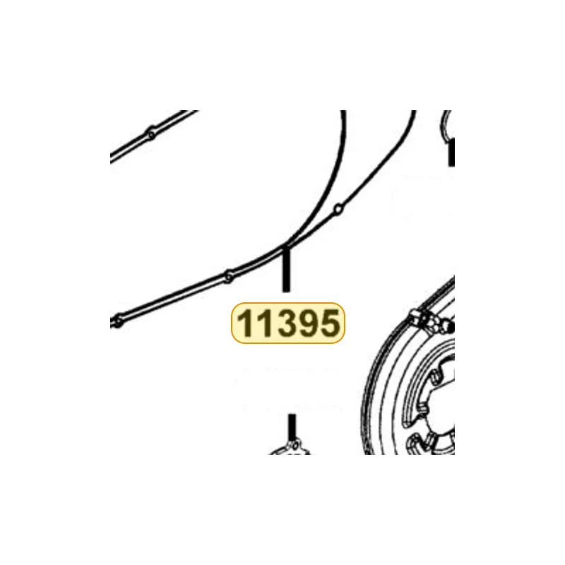 11395-KKE5-E00 GASKET, L COVER — diagram cutout