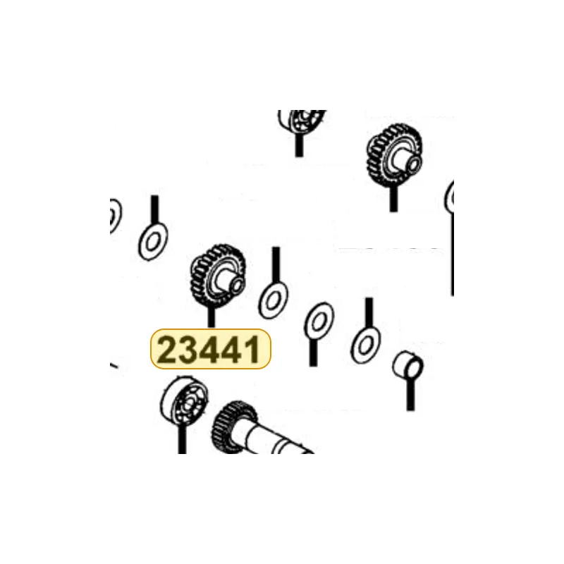 23441-KKE5-E00 SHAFT A COUNTER — diagram cutout