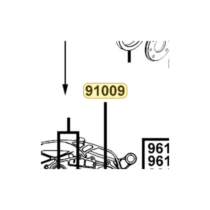 91009-LBA7-900 BEARING BALL RADIAL 62/63LLU — diagram cutout