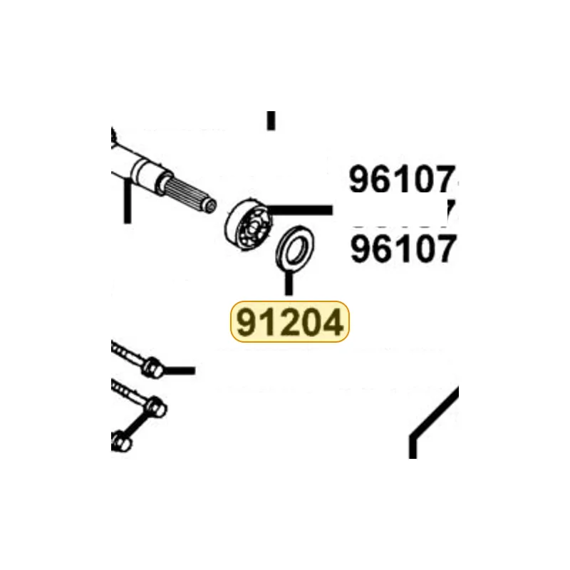 91204-KKE5-E00 OIL SEAL 32*55*7 — diagram cutout