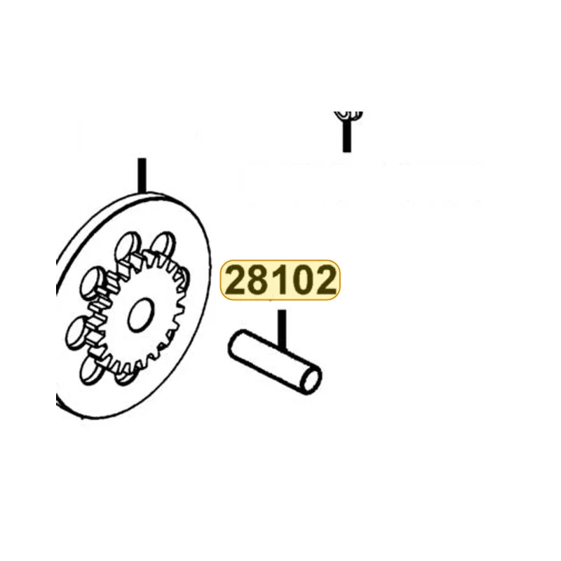 28102-KKE5-E00 SHAFT REDUCTION GEAR — diagram cutout