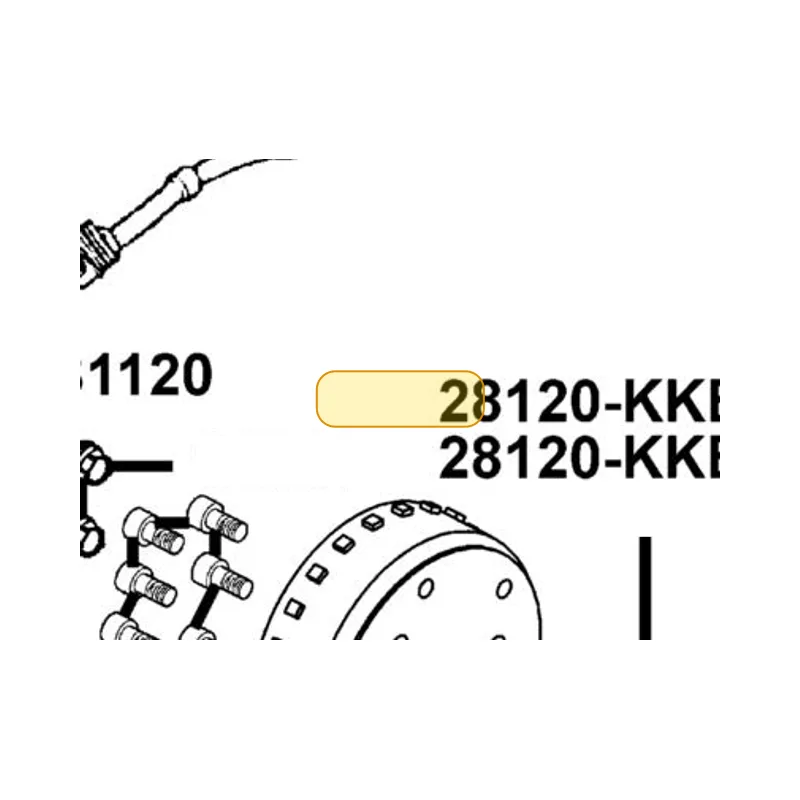 31110-KKE5-E00 FLYWHEEL COMP (D402) — diagram cutout