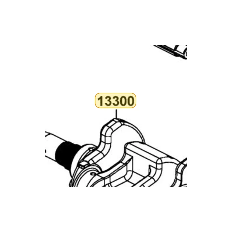 13300-KKE5-E00 CRANK SHAFT COMP — diagram cutout
