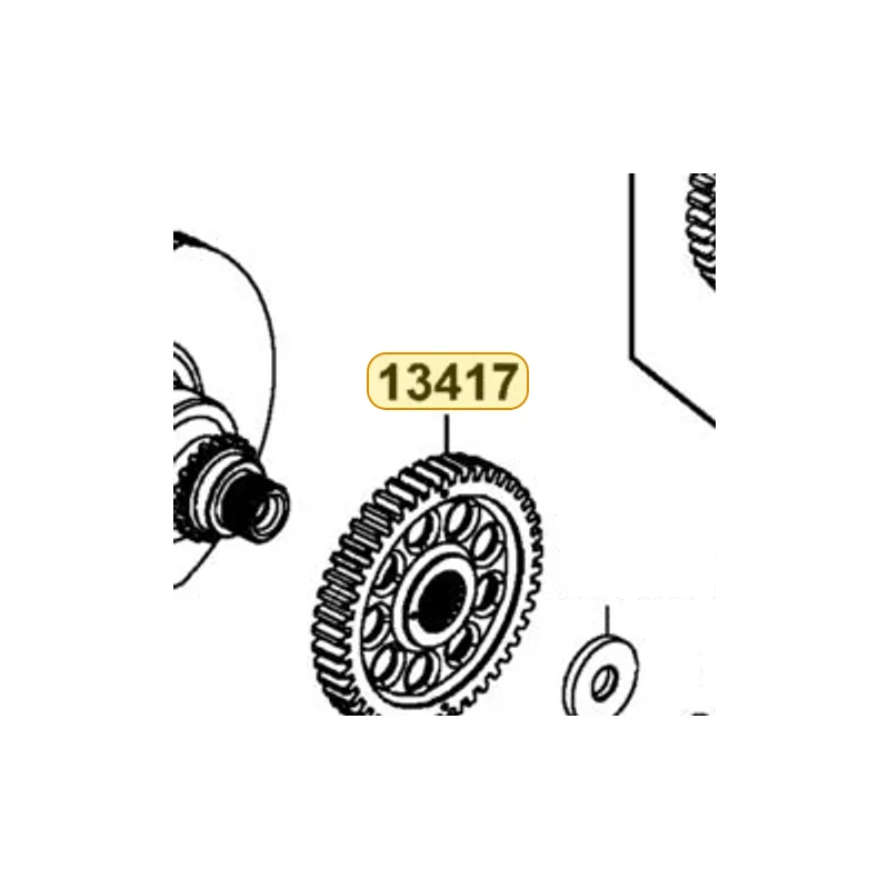 13417-KKE5-E00 DRIVE GEAR BALANCE — diagram cutout