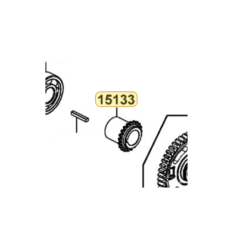 15133-KKE5-E00 DRIVE SPROCKET W/P — diagram cutout