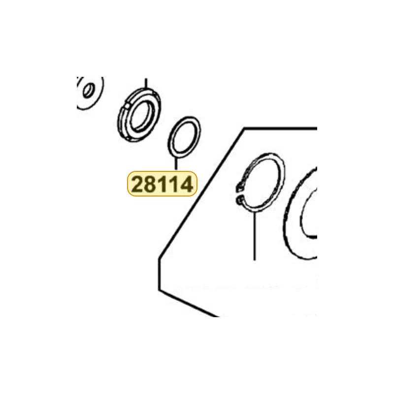28114-KKE5-E00 WASHER 30.5*40*3 — diagram cutout