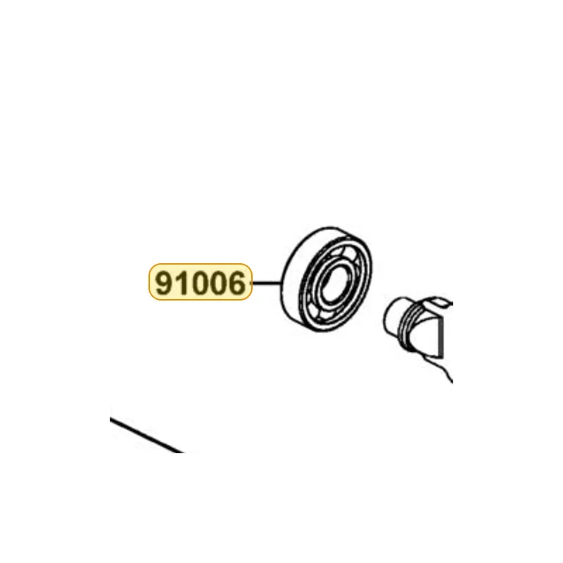 91006-KKE5-E00 BEARING BALL RADIAL CSB304JR2C3 — diagram cutout