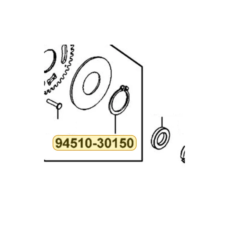 94510-30150 CIR CLIP EX 30 — diagram cutout