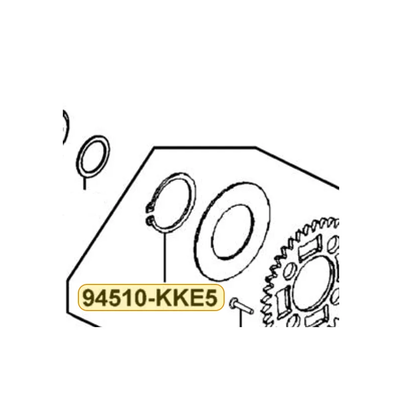94510-KKE5-900 CIRCLIP EX 45 — diagram cutout