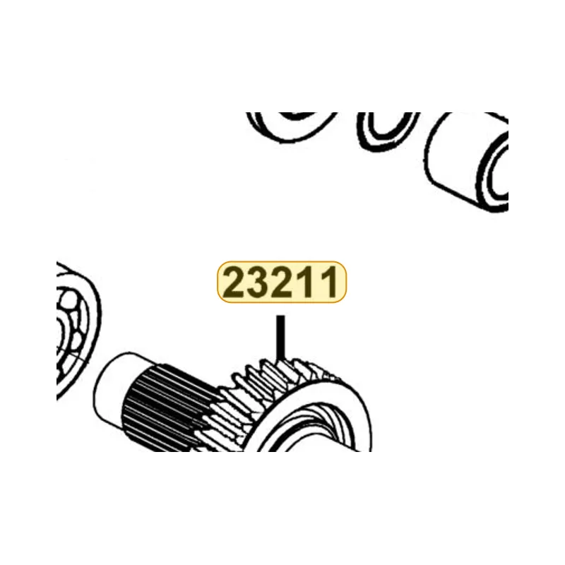 23211-KKE5-E00 SHAFT. MAIN — diagram cutout