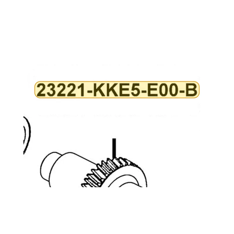 23221-KKE5-E00-B SHAFT COUNTER (+0.007~-0.004) — diagram cutout