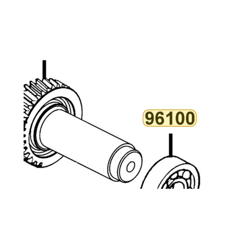 96100-60040-00 BEARING BALL RADIAL 6004 — diagram cutout