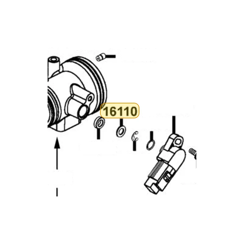 16110-KKE5-E00 WASHER THROTTLE SHAFT — diagram cutout