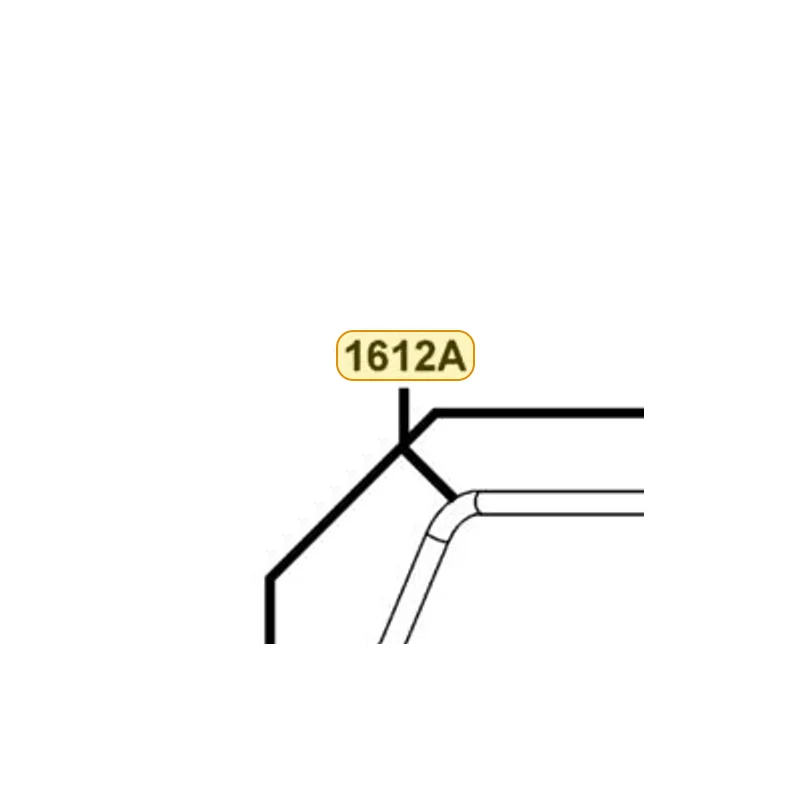 1612A-KKE5-E00 HOSE B ASSY.. T/H BODY — diagram cutout