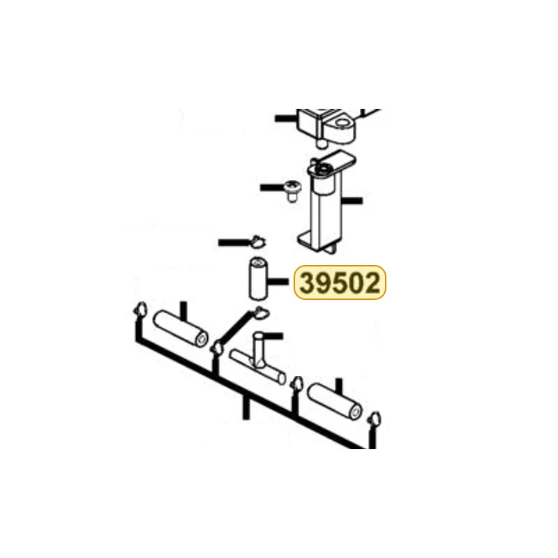 39502-KKE5-E00 TUBE B AIR — diagram cutout