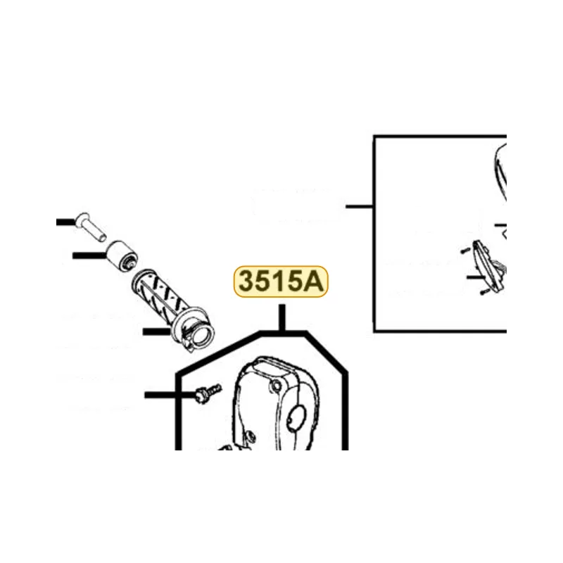 3515A-KKE5-M30 SW ASSY RH HANDLE COMP — diagram cutout