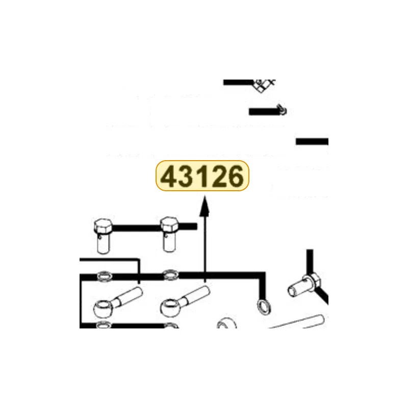 43126-KKE5-E01 HOSE ASSY C/P RR BRAKE — diagram cutout