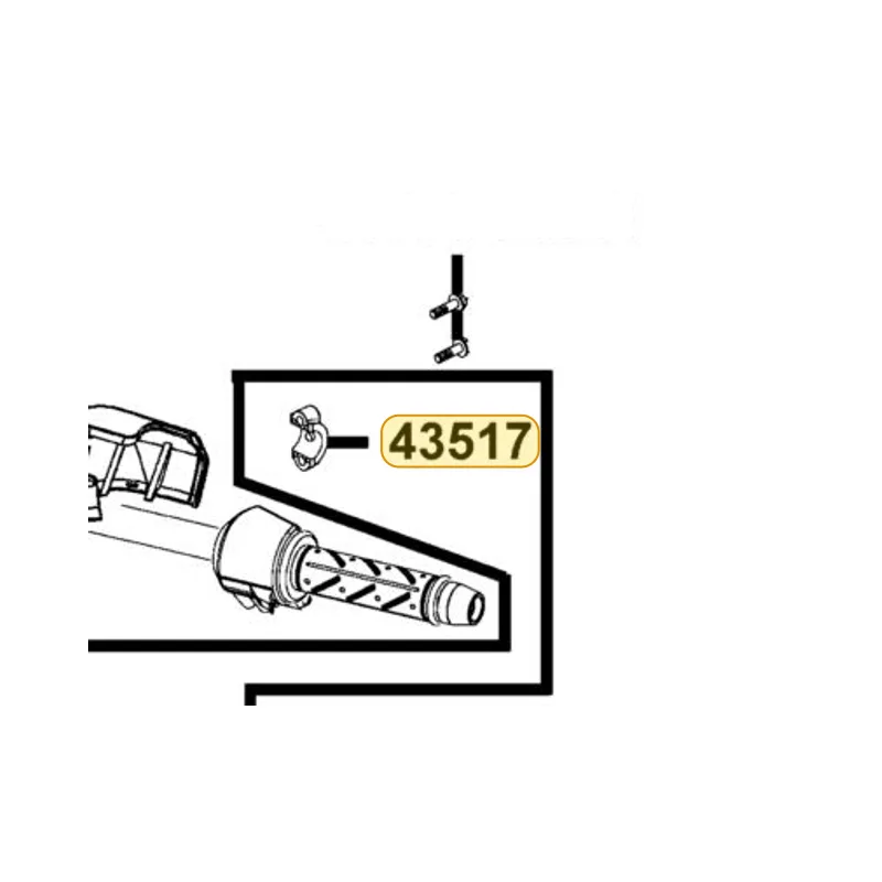 43517-KKE5-E00 HOLDER M/C — diagram cutout