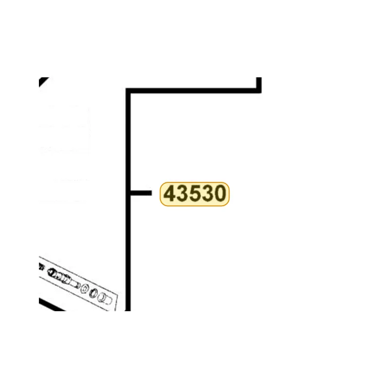 43530-KKE5-305 CYLINDER SET RR MASTER — diagram cutout