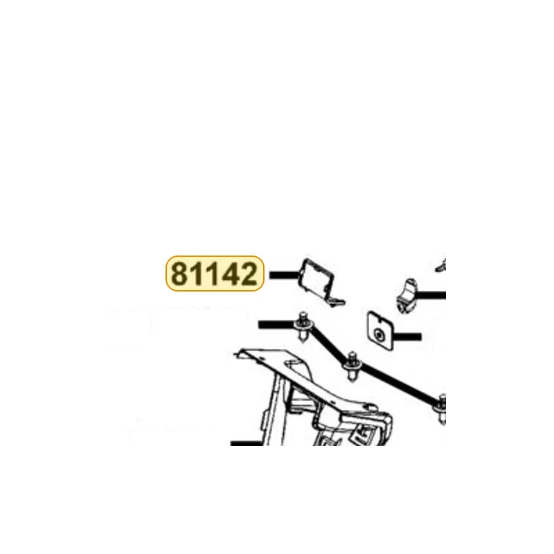 81142-KKE5-E00-N1P LID LEG SHIELD TUNNEL — diagram cutout