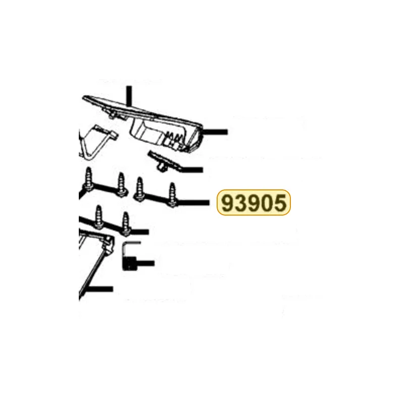 93905-KKE5-E00 SCREW TAPPING 4*12 — diagram cutout