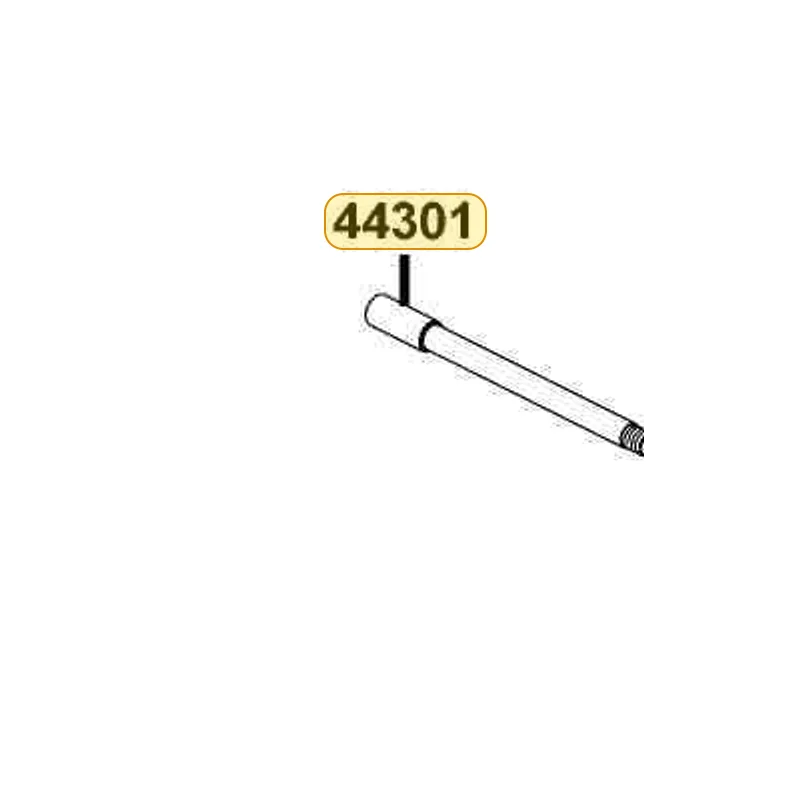 44301-LBA2-E00 AXLE FR WHEEL M20*287MM — diagram cutout