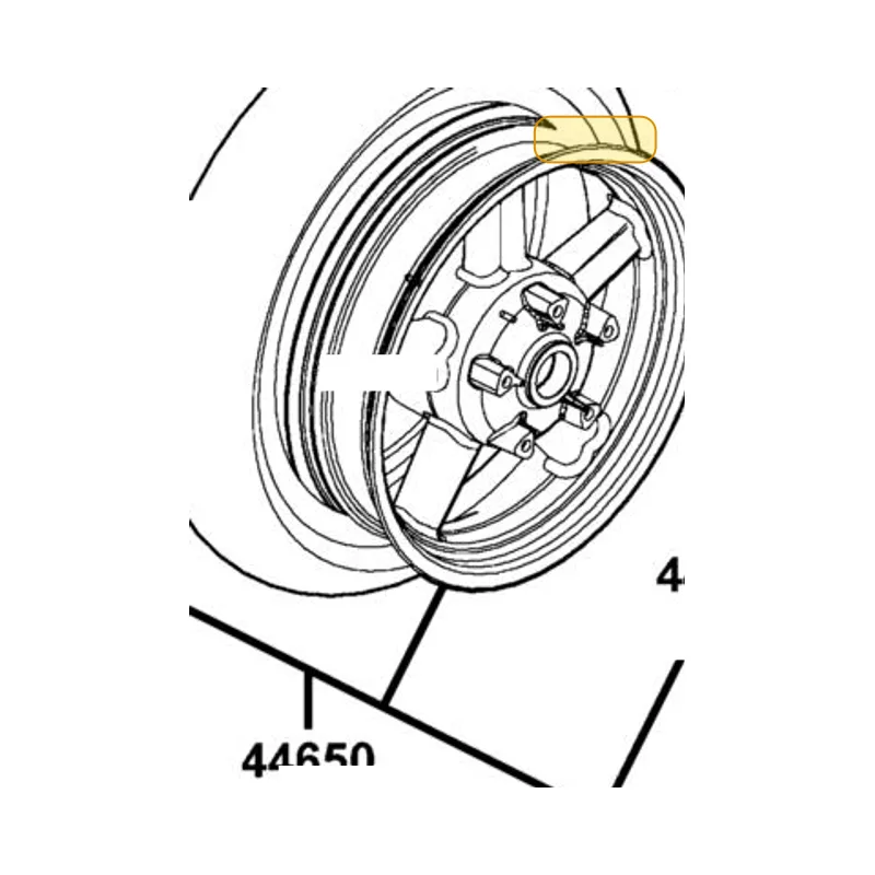 45108-LKF5-E00 SPRING PAD — diagram cutout
