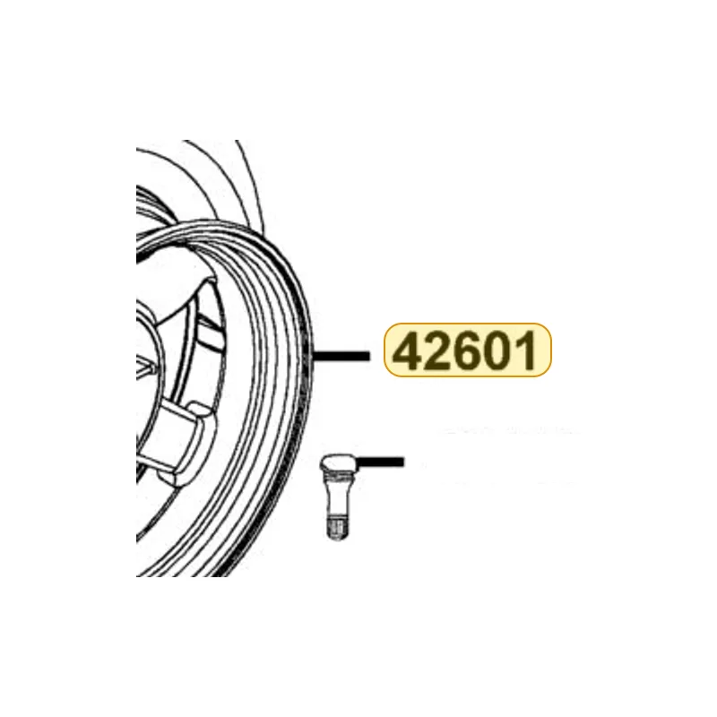 42601-KKE5-E00-N1A WHEEL RR CAST — diagram cutout