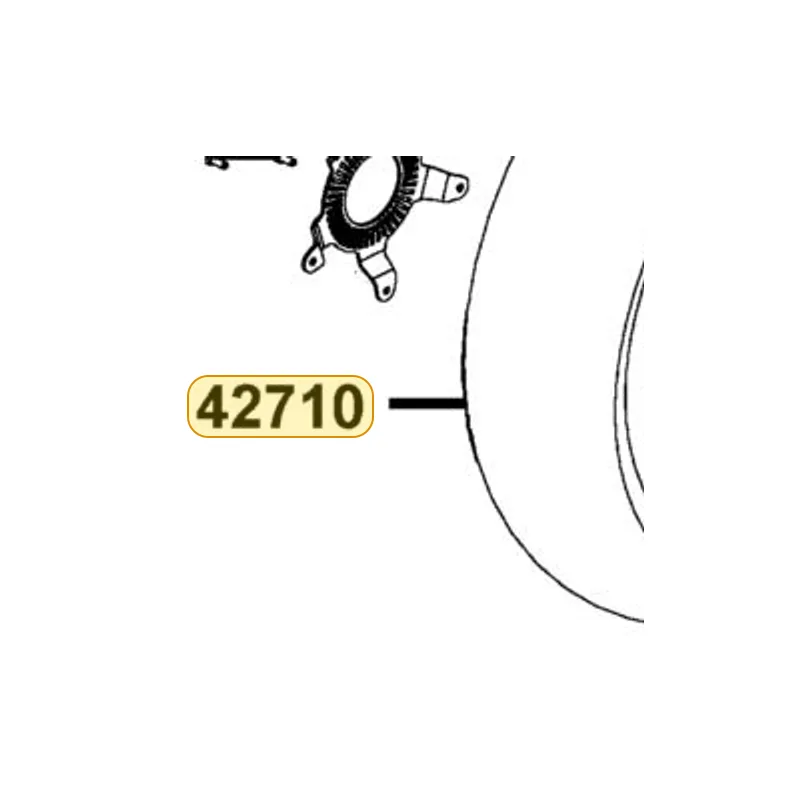 42710-KKE5-E02 TIRE ASSY RR 160/60R14 69H /MAXXIS — diagram cutout