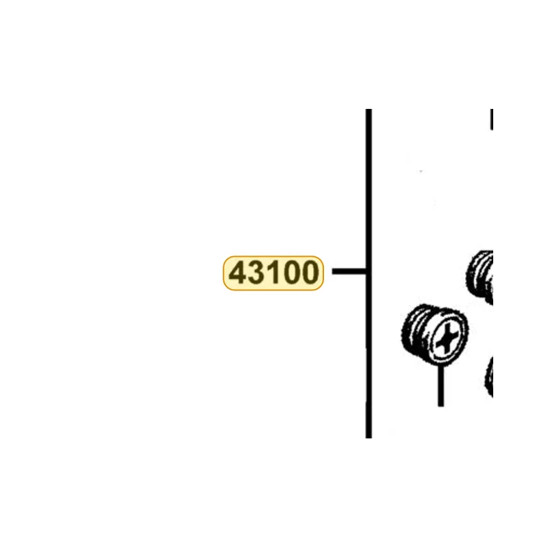 43100-KKE5-E00-YYA CALIPER ASSY RR — diagram cutout