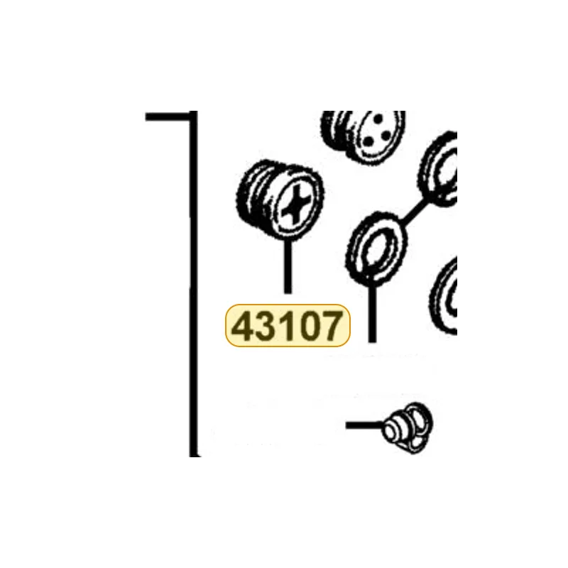 43107-LBA2-E00 PISTON ASSY C/P (Ø27MM) — diagram cutout