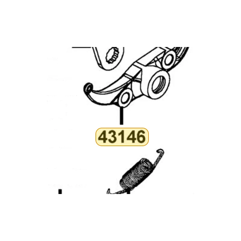 43146-LBA2-E00-YYA BRACKET CABLE — diagram cutout