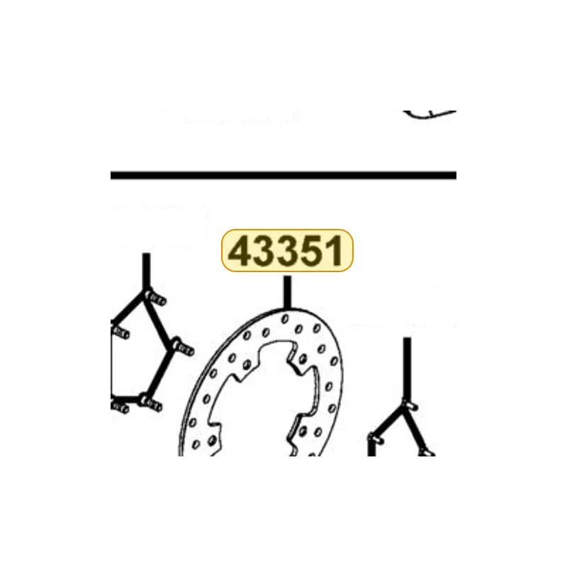 43351-KKE5-E00 DISK RR BRAKE — diagram cutout