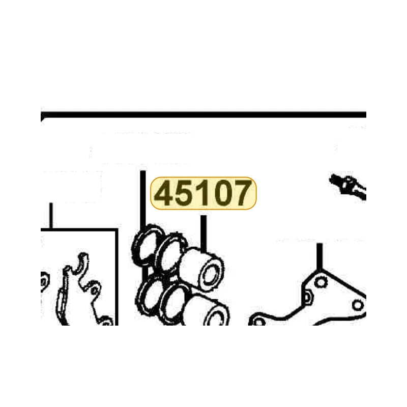 45107-LLJ3-E00 PISTON C/P (Ø27MM) — diagram cutout