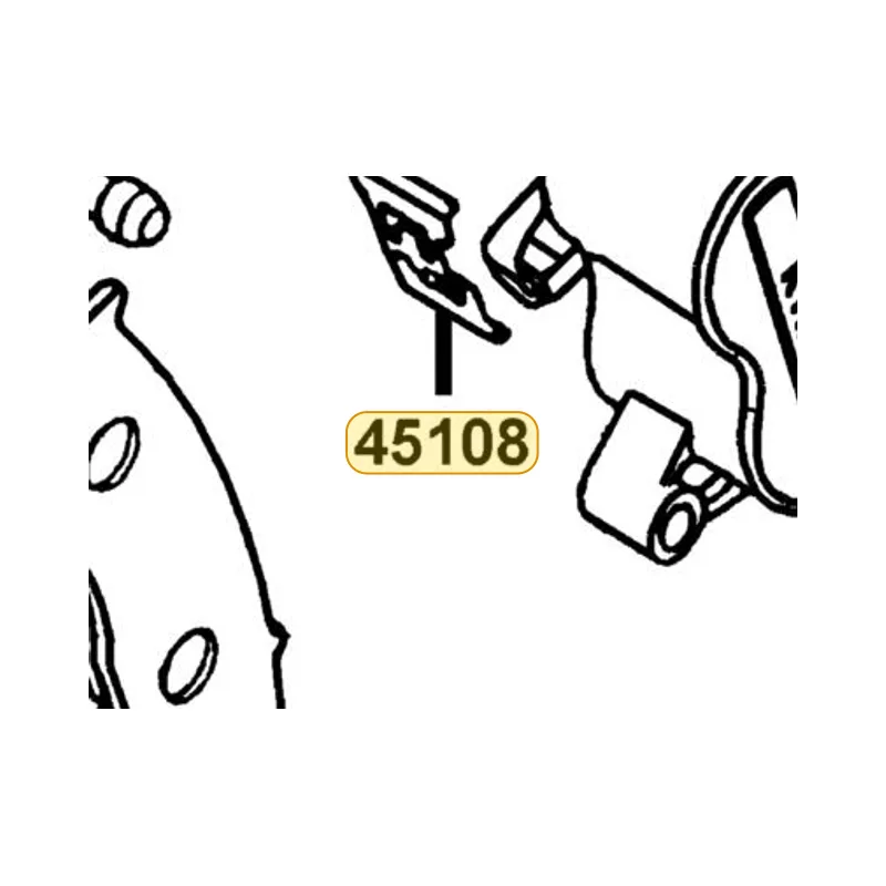 45108-KED9-900 SPRING PAD — diagram cutout
