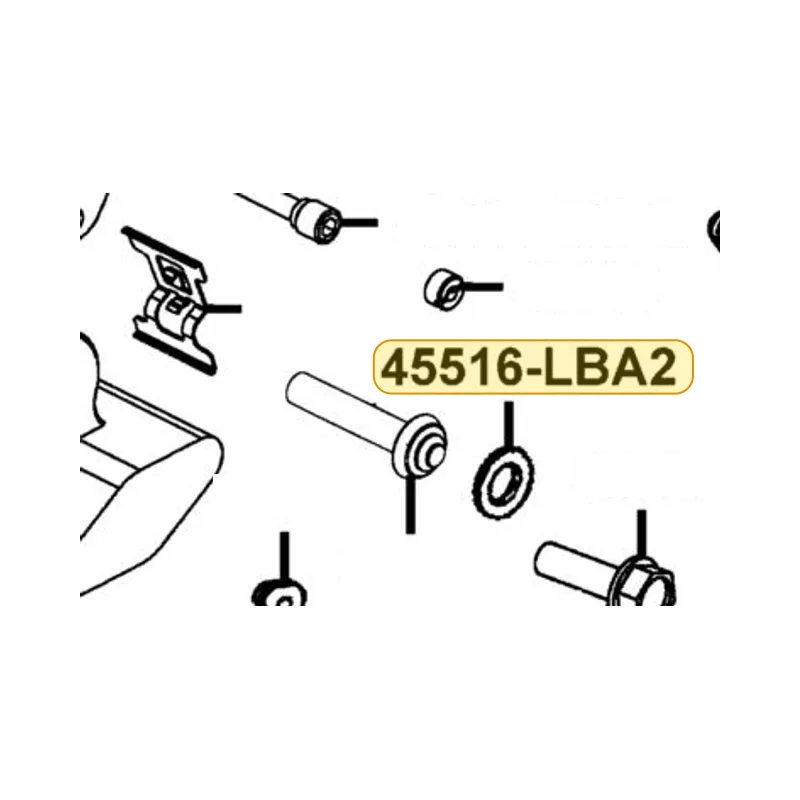 45516-LBA2-E00 O RING — diagram cutout