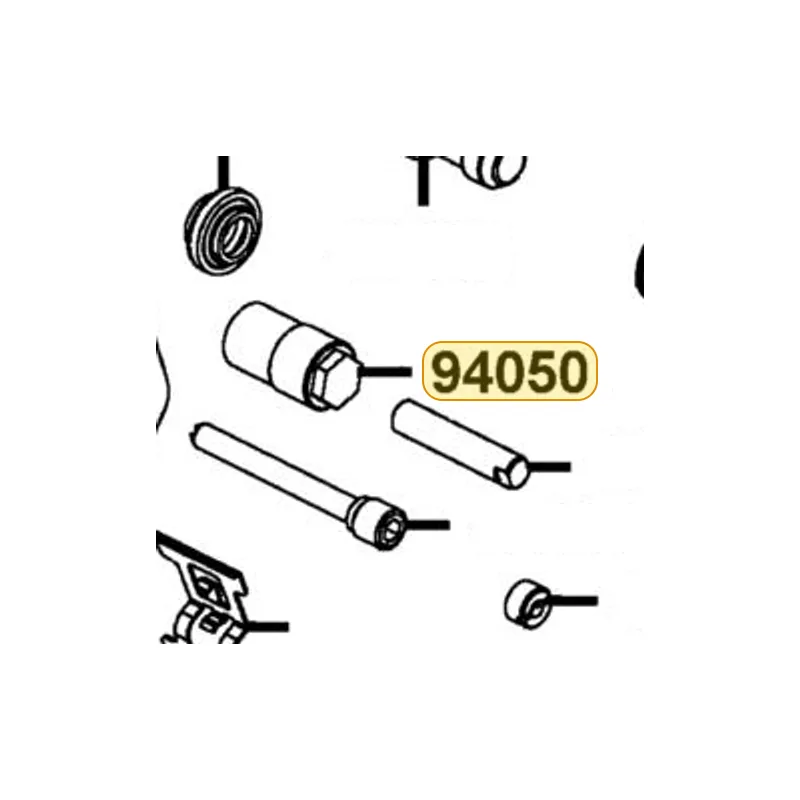 94050-86000 FLANGE NUT M6*1.0 — diagram cutout