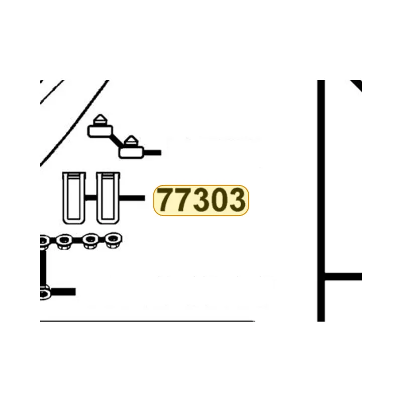 77303-KKE5-E00 HOOK SEAT LOCK — diagram cutout