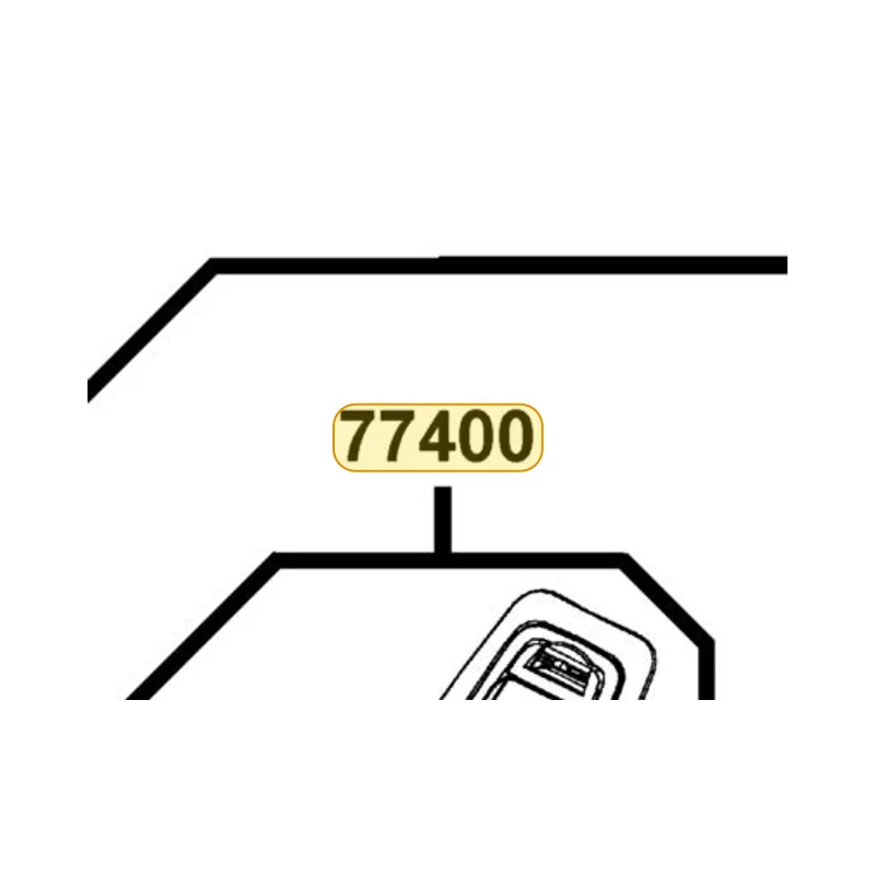 77400-KKE5-E00 BOX ASSY SEAT — diagram cutout