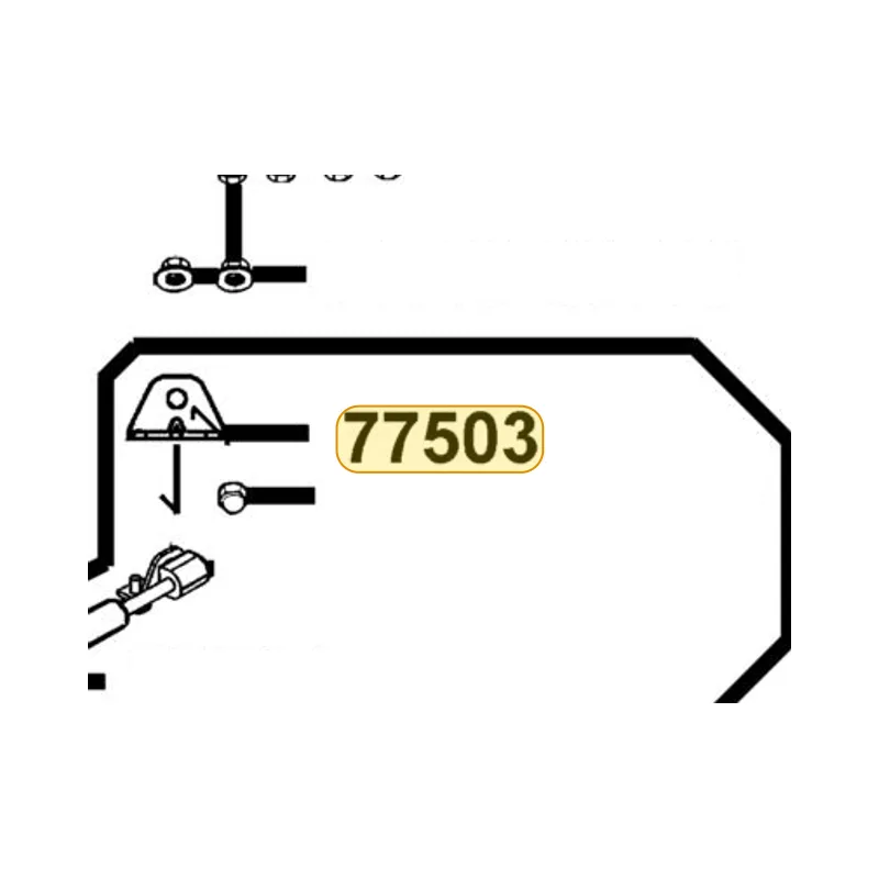 77503-KKE5-E00 STAY GAS DAMPER — diagram cutout