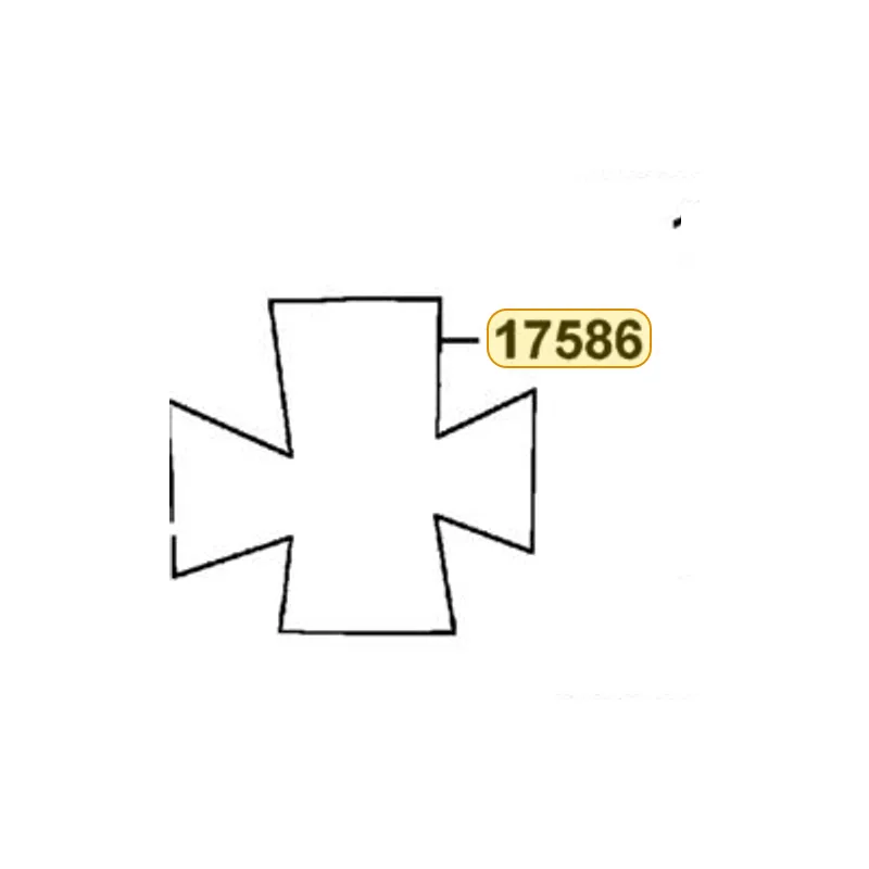 17586-KKE5-E01 HEAT GUARD TOP.FUEL TANK — diagram cutout