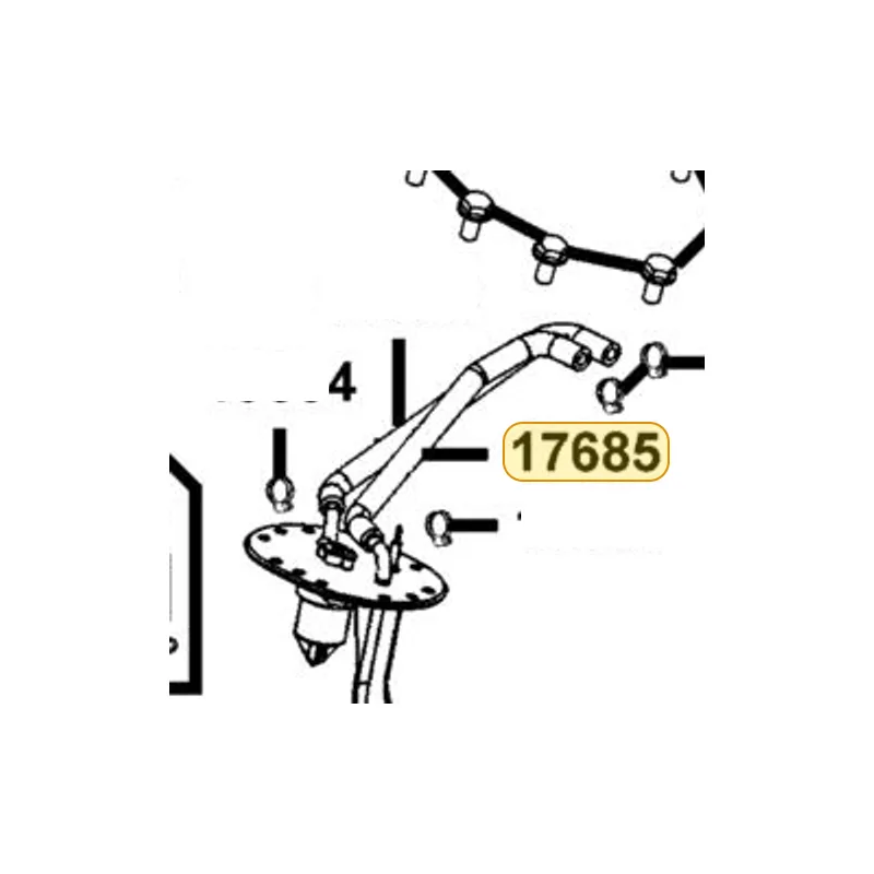 17685-KKE5-M30 TUBE B FUEL PUMP — diagram cutout