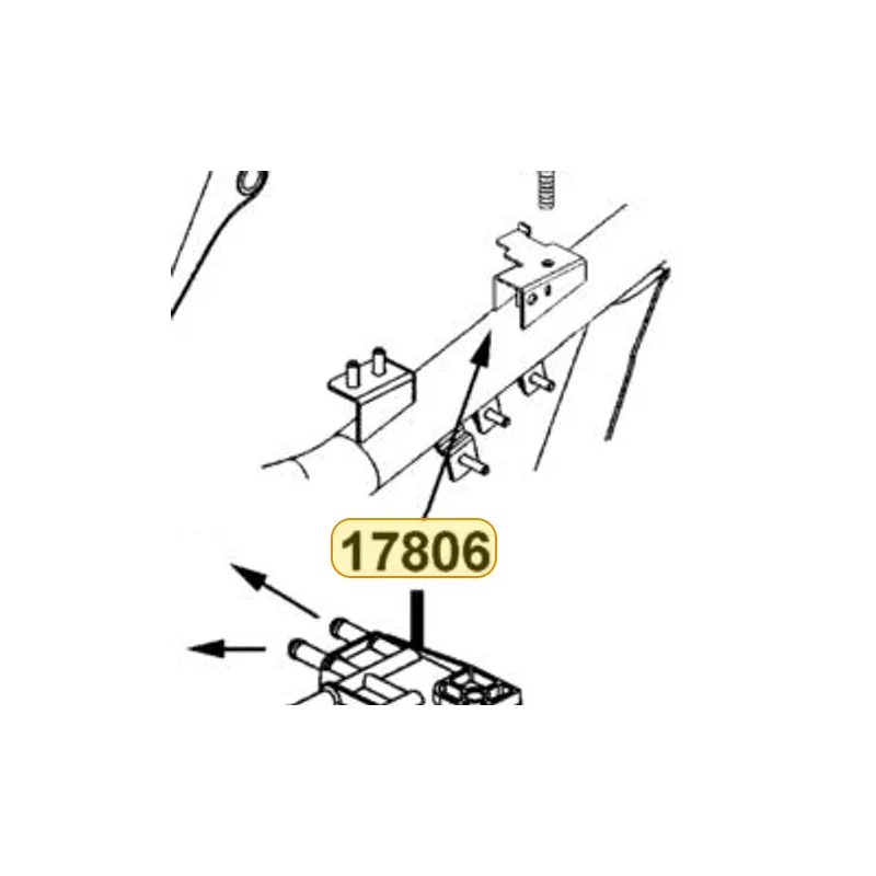 17806-LBF2-910 JOINT COMP..4-WAY — diagram cutout