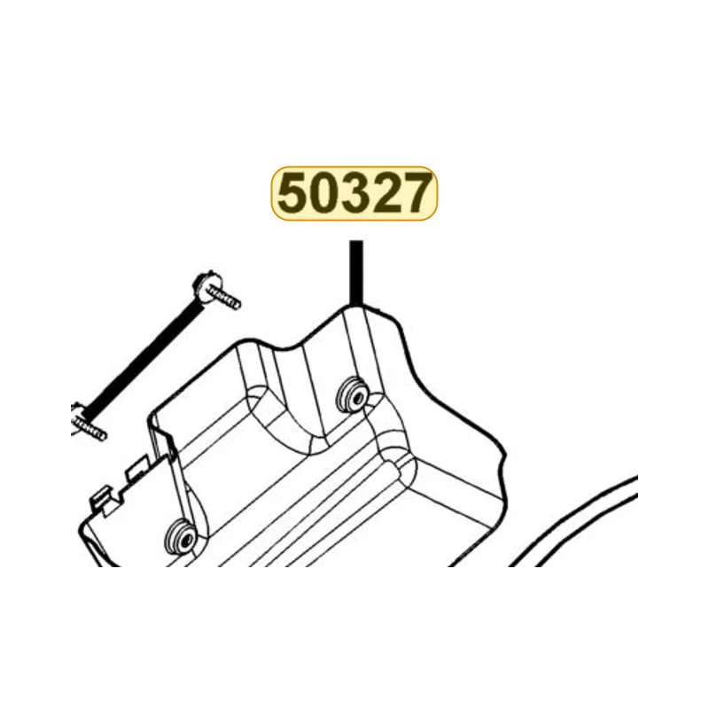 50327-KKE5-E00-N1R COVER BATTERY CASE (Black) — diagram cutout