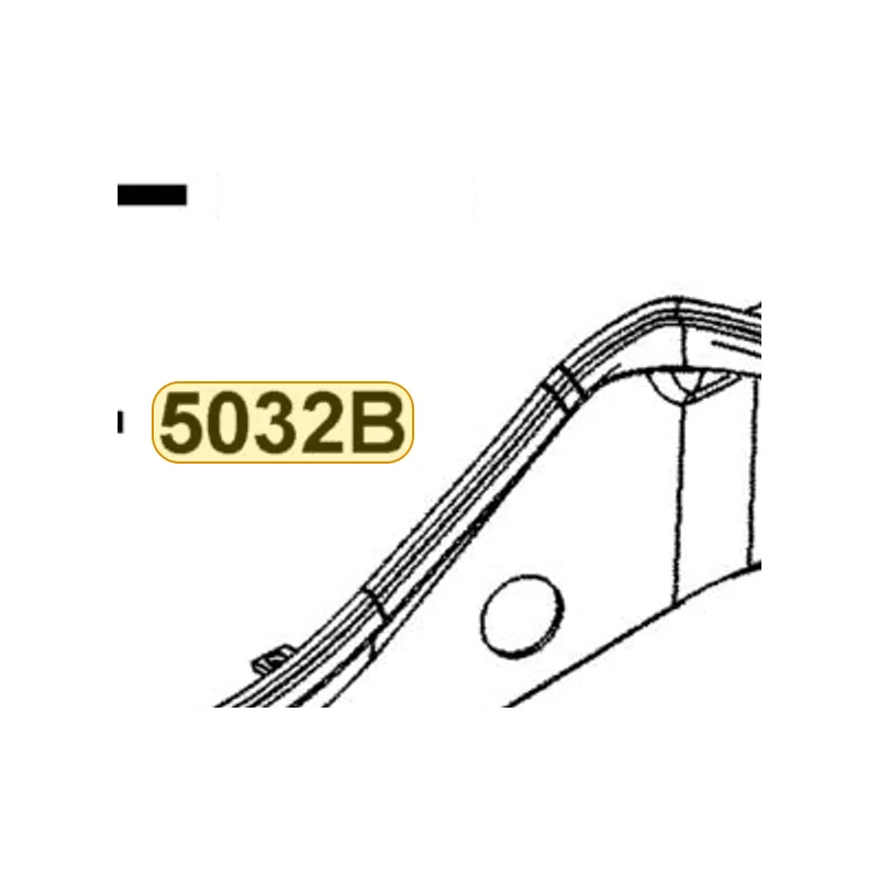 5032B-KKE5-E00-N1R COVER BATTERY (Black) — diagram cutout